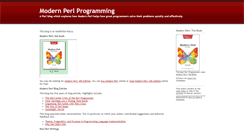 Desktop Screenshot of modernperlbooks.com